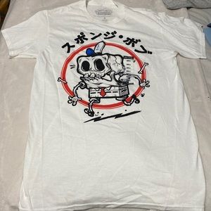 Hot Topic SpongeBob tee shirt size small new with tags